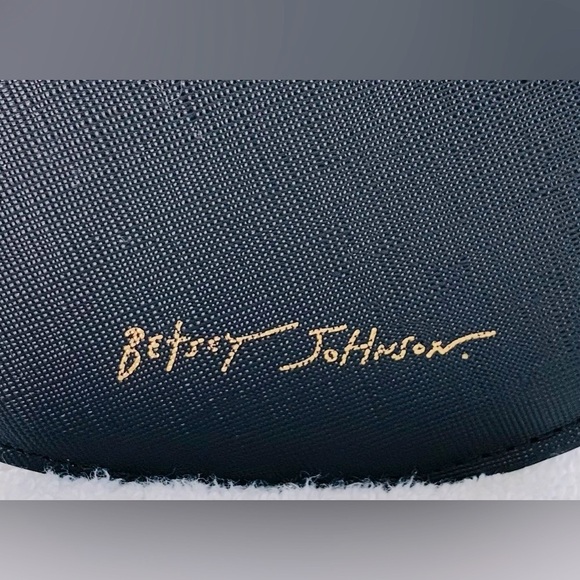 Betsey Johnson Sparkle Sunglasses Dog Pup Crossbody bag - Picture 9 of 12